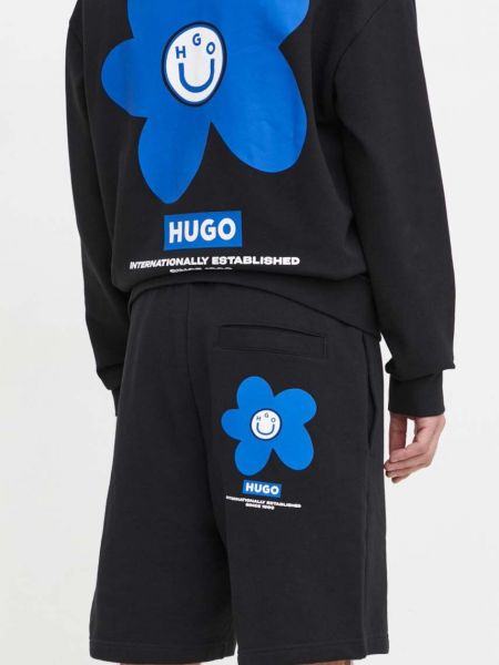 Pamut rövidnadrág Hugo Blue