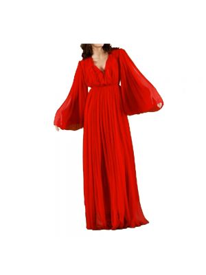 Czerwona sukienka koktajlowa Gucci