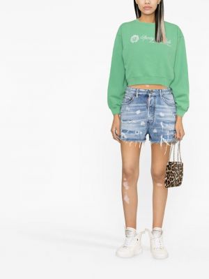Distressed jeans shorts Dsquared2