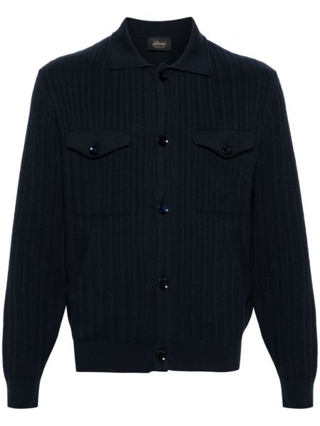 Cardigan Brioni bleu