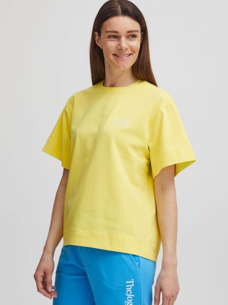 T-shirt The Jogg Concept jaune