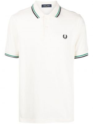 Piké med broderi Fred Perry