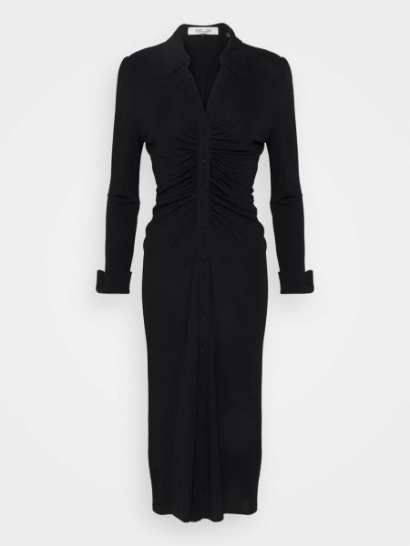 Sukienka koszulowa Diane Von Furstenberg czarna