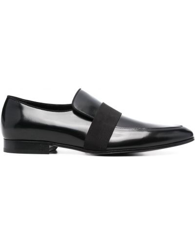 Slip-on loafers Burberry svart