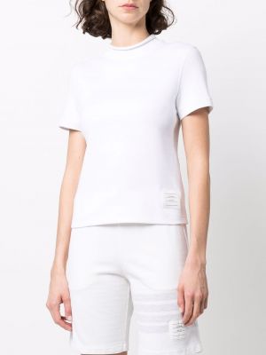 T-shirt Thom Browne blanc
