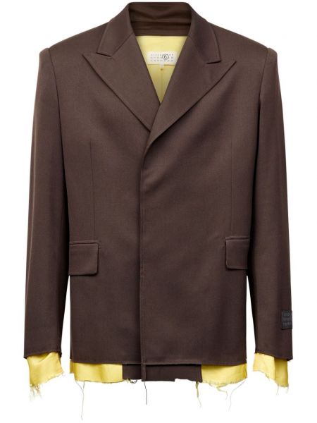 Blazer Mm6 Maison Margiela brun