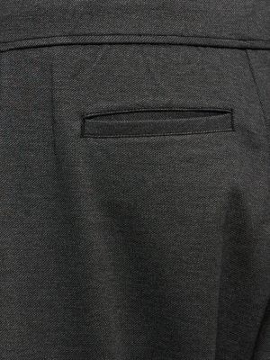 Plisované teplákové nohavice 4sdesigns čierna