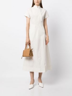 Sukienka midi Shiatzy Chen biała