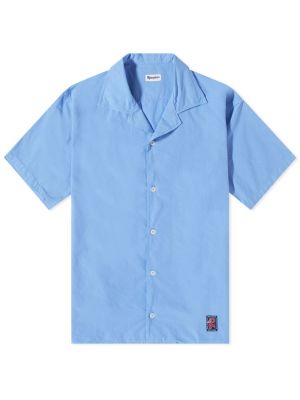 Рубашка с коротким рукавом Reception синяя