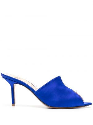 Sandale din piele de căprioară slip-on Francesco Russo albastru