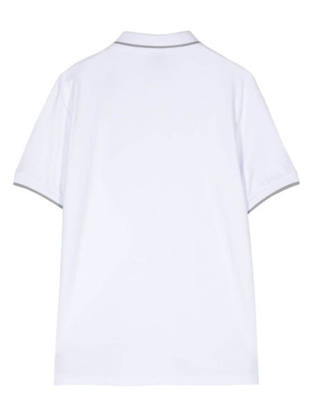 Klasikinio medvilninis polo marškinėliai Hackett balta