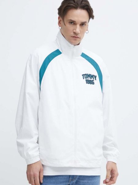 Traper jakna oversized Tommy Jeans bijela