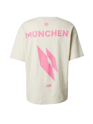 Marškinėliai Fc Bayern München rožinė