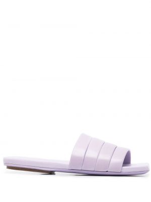 Usnjene sandali Marsell vijolična