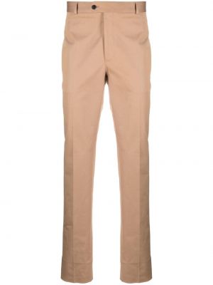Pantaloni chino slim fit di cotone Fursac beige