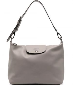Чанта за ръка Longchamp сиво