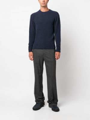 Pullover mit rundem ausschnitt Cruciani blau