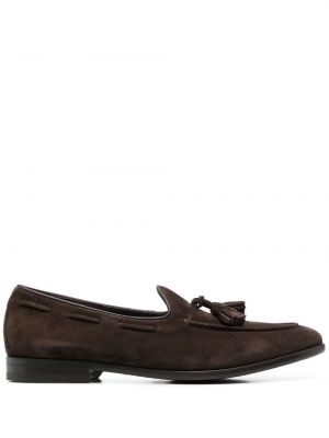 Loafers Canali brązowe