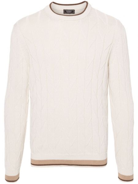 Дълъг пуловер Peserico бяло