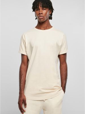 Vlnené tričko Urban Classics biela