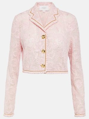 Mežģīņu jaka Giambattista Valli rozā