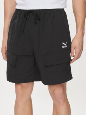Shorts de sport large Puma noir