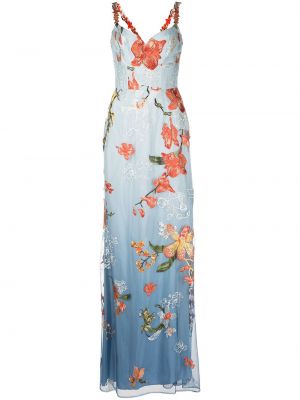 Floral aftenkjole Marchesa Notte