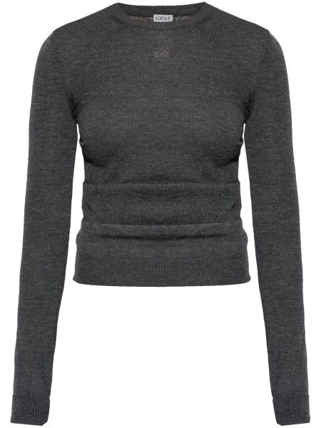 Draperet lang sweater Loewe grå