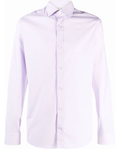 Camisa manga larga Z Zegna violeta