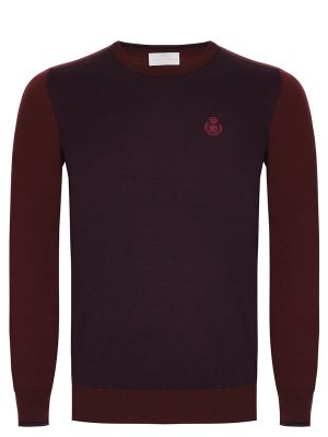 Кашемировый свитер Castangia бордовый
