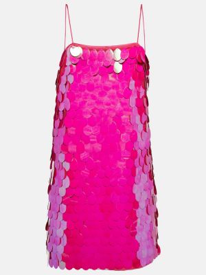 Φόρεμα Rotate Birger Christensen ροζ