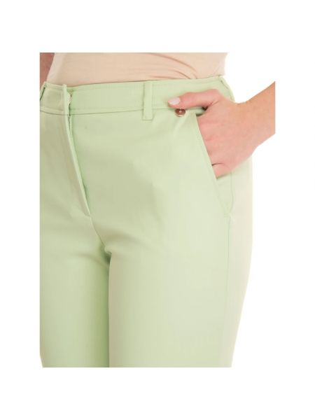 Pantalones ajustados de cintura alta Liu Jo verde