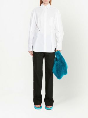 Hemd aus baumwoll mit plisseefalten Jw Anderson