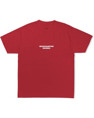 Camiseta Brockhampton rojo
