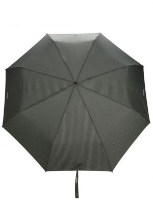 Umbrelă cu dungi cu imagine Moschino