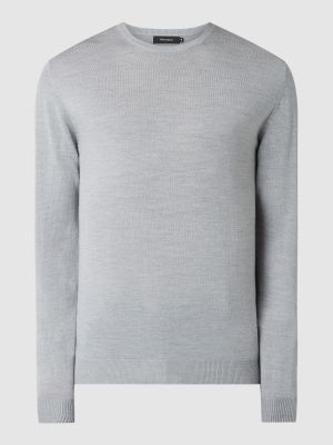Dzianinowy sweter z wełny merino Matinique