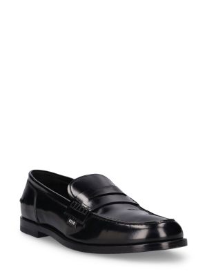 Pantofi loafer din piele Msgm negru