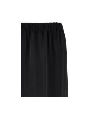 Falda larga de cintura alta Fabiana Filippi negro