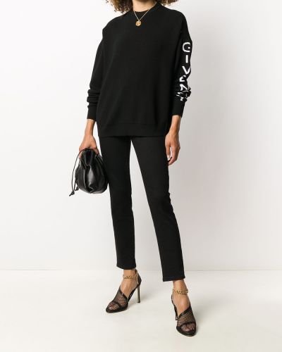 Jersey de tela jersey Givenchy negro