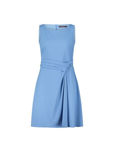 Sukienka mini biznesowa elegancka Vera Mont niebieska