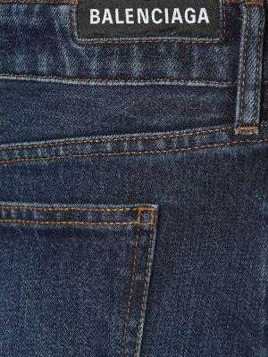 Spódnica jeansowa Balenciaga niebieska