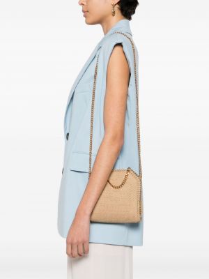 Shopper handtasche Stella Mccartney beige