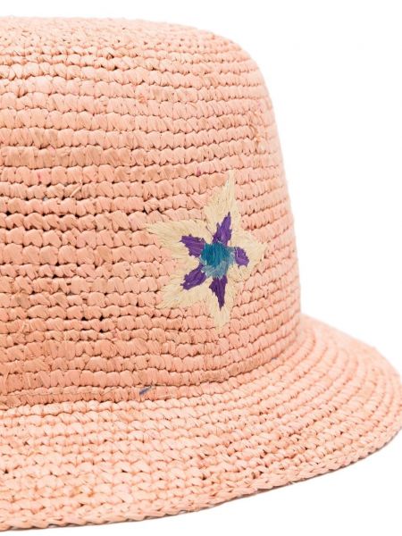 Mütze mit stickerei Paul Smith pink