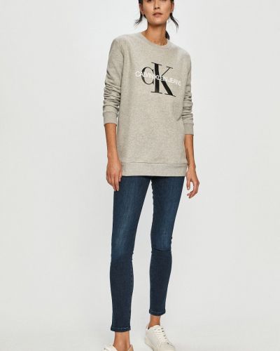 Суитчър Calvin Klein Jeans сиво