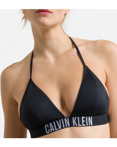 Bikini con inscripción Calvin Klein Underwear negro