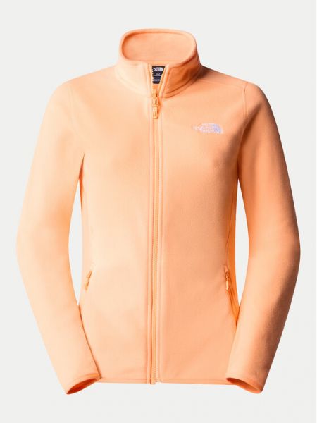 Kabát The North Face narancsszínű