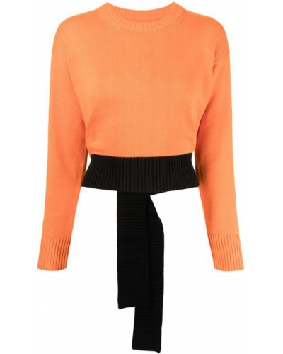 Jersey de tela jersey Mm6 Maison Margiela naranja