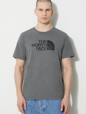 Majica kratki rukavi The North Face siva