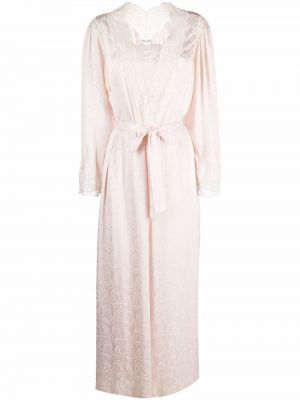 Robe en dentelle Christian Dior rose