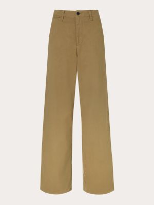 Pantalones de algodón Rag & Bone marrón